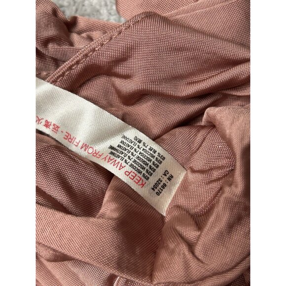 Free People Be Cool Pink Satin Scoop Neck Brami Crop Top Women's Size Small NWT - Picture 4 of 6